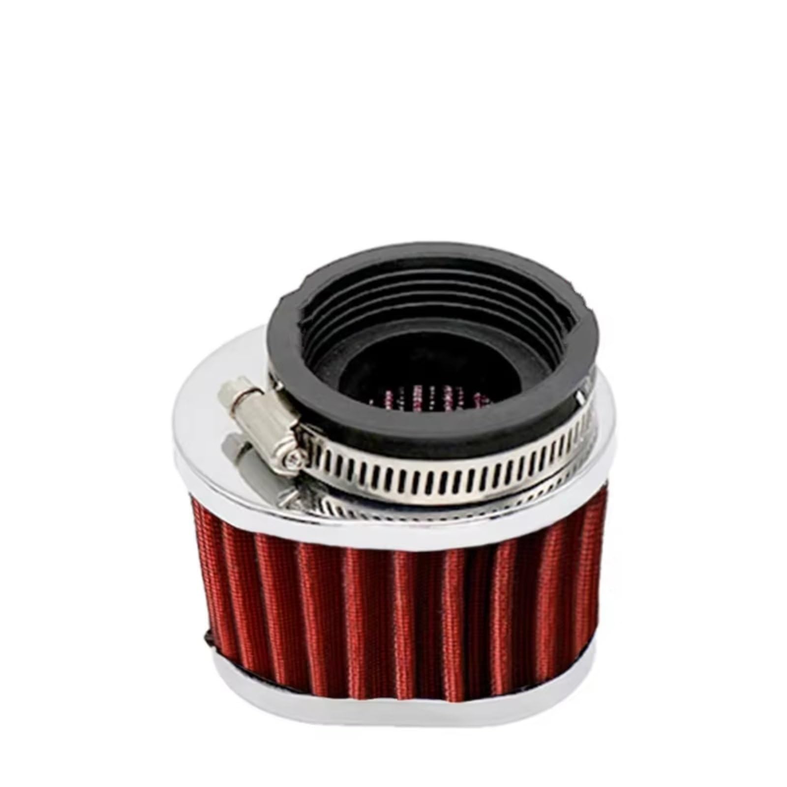 Sportluftfilter Luft Filter Für Suzuki Luftfilter Motorrad 42-60mm Universal High Flow Sport Air Intake Filter Reiniger Moto Sets Motorrad Luftfilter Clamp(45mm) von LIANGBAOS