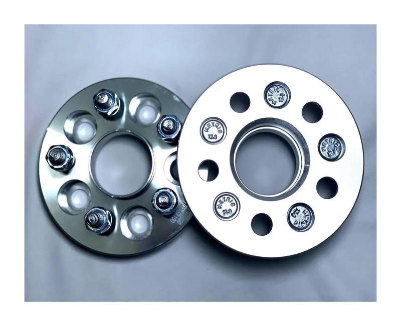 Wheel Spacers 2 Stück 6061 - T6 Aluminium 20mm Rad Adapter Spacer PCD 5x100 Zu 5x112 Hub Centric 57,1-57,1mm Radbolzen M12x1.5 Rad Distanzscheiben von LIANGBAOS