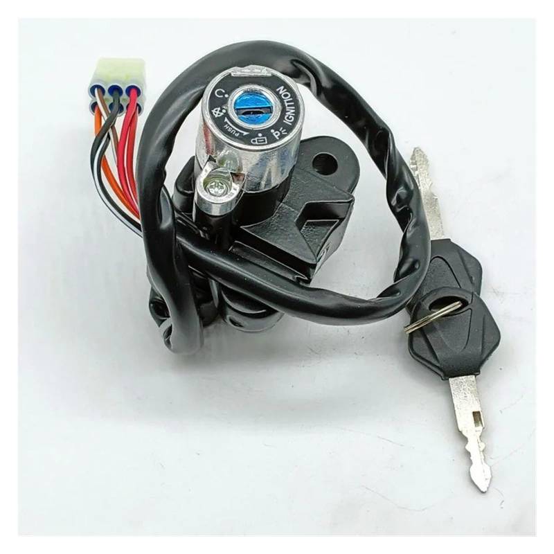 Zündschloss Motorrad Für Suzuki GZ125 GZ250 Für GSF600 Für GSF1200 TL1000R TL1000S Zündschloss Sperren Schlüssel OEM:37100-46E21 37100-33E01 Motorrad Zündschalter von LIANGBAOS