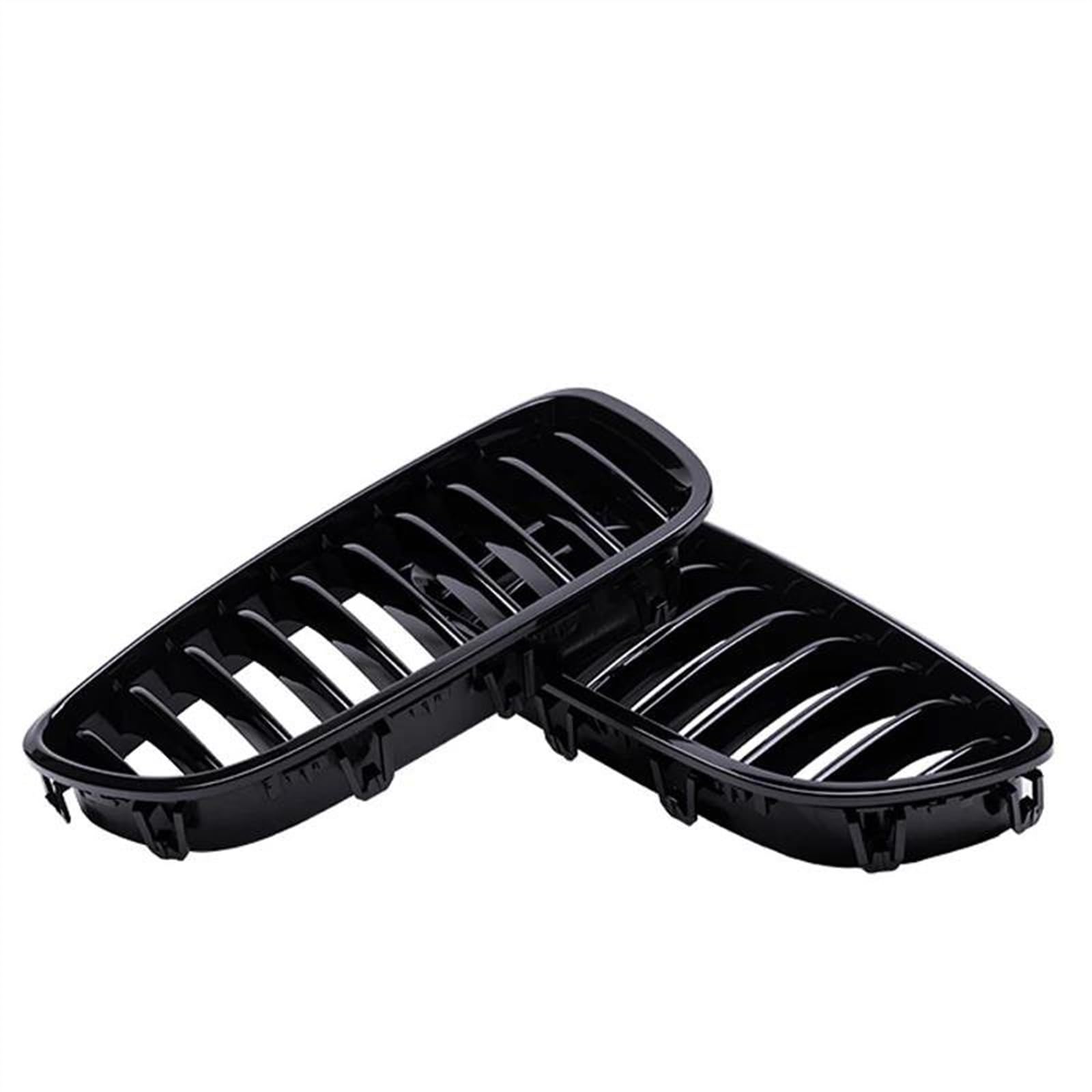 Für B&MW 5er F10 F11 F18 520i 523i 525i 2010-2016 Auto-Frontnierengrill Renngrills Schwarz Glänzender Grill(Matte Black) von LIANGYIMEI