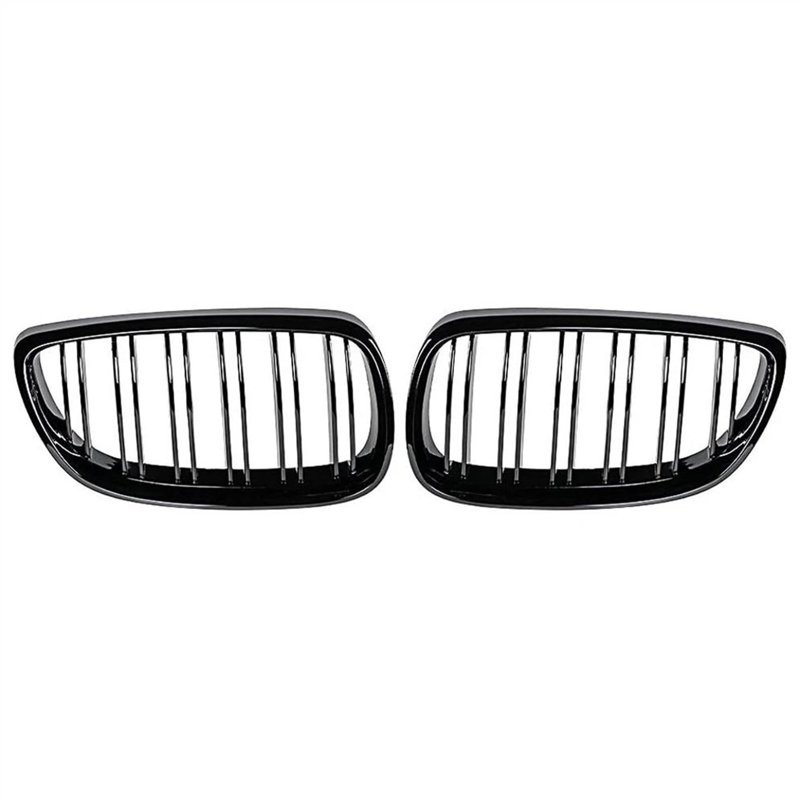 Für B&MW E92 E93 M3 328i 335i 2-Türer 2007 2008 2009 Frontgrill Nierengrill Schwarz Glänzend Doppellinien-Autostyling von LIANGYIMEI