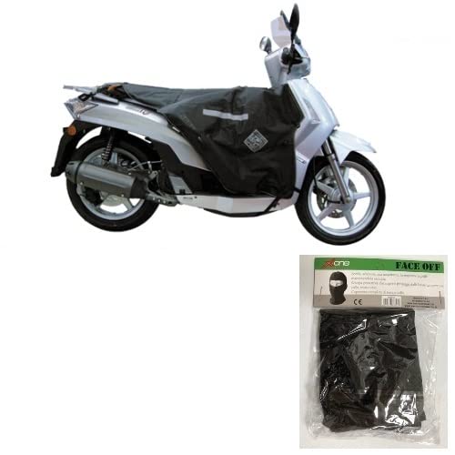 KOMPATIBEL MIT KYMCO NEW FLY 50/125/200 AB 2007 THERMISCHE DECKE TERMOSCUDO TUCANO URBANO R066-X + GRATIS WASSERDICHTER BEINSCHUTZ SPEZIELL FÜR SCOOTER AUSSEN-STROLLER AUS NYLON von #LICA1