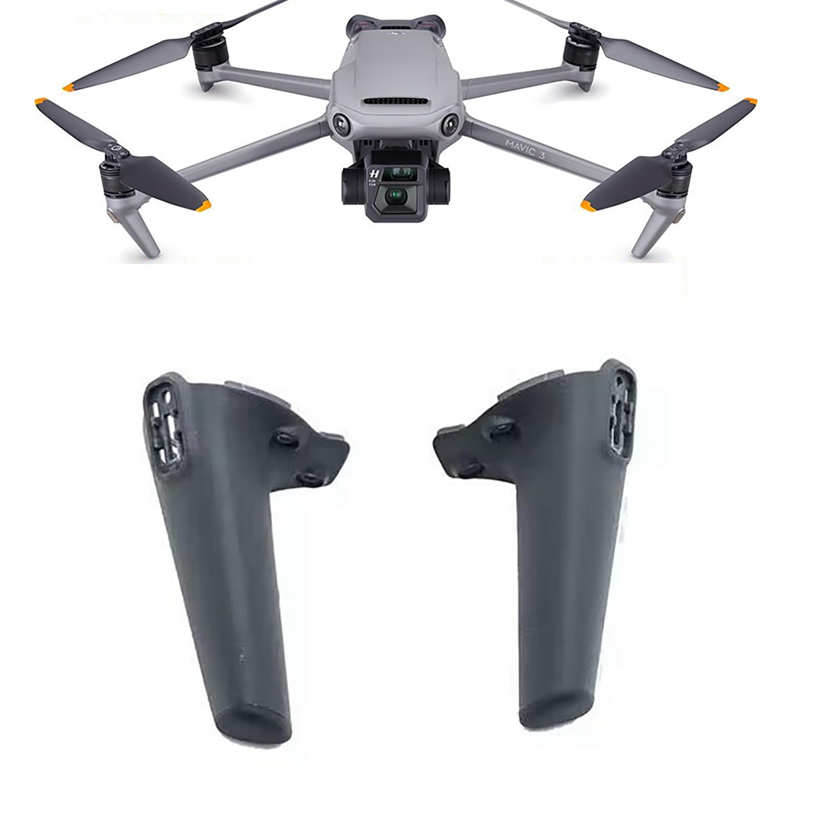 LICHIFIT Vorderbeine Fahrwerke für DJI Mavic 3 Pro / 3T Drohne Links Rechts Vorderarm Ständer Füße Höhenverbesserung Halterung Verlängerte Beine von LICHIFIT