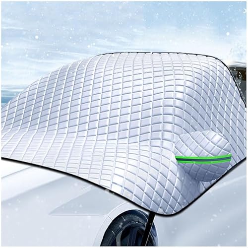 Frontscheibenabdeckung Winter für Ford SMax 2015-2022 2023, Windschutzscheibe Abdeckung, Verdicken Auto Scheibenabdeckung Die Gegen Schnee EIS Frost Staub Sonne,245x145cm von LICOME