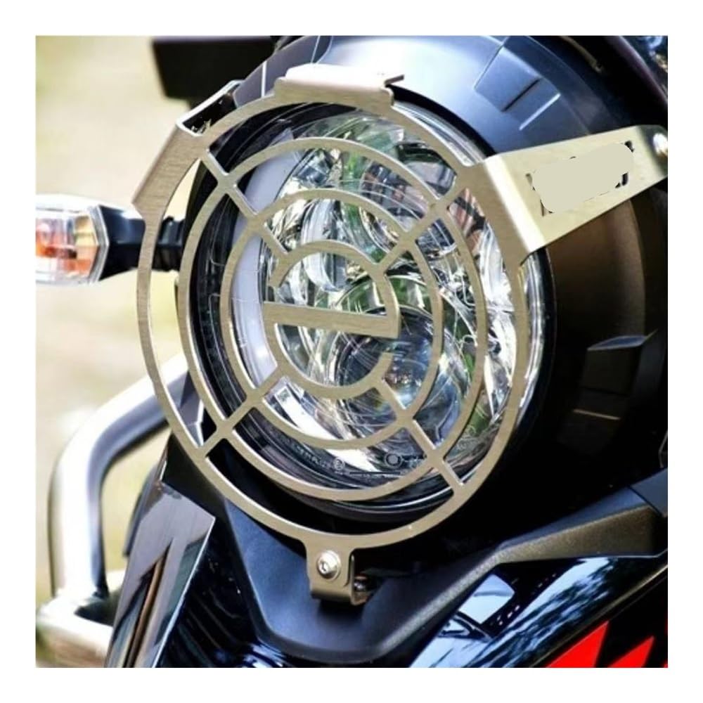 Headlight Grill Motorrad Abdeckung Motorrad Front Scheinwerfer Schutz Abdeckung Grill Kopf Licht Schutz Für SU&ZUKI DL250 Für Für V-Strom DL 250 Für Für VStrom DL250 von LIDWF