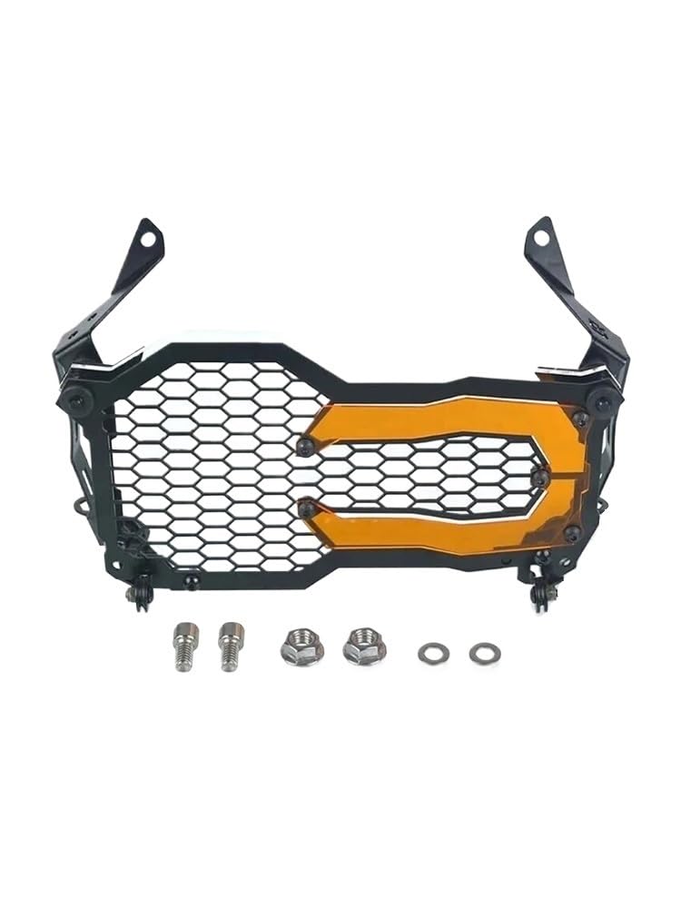 Headlight Grill Motorrad Abdeckung Motorradteile Scheinwerferschutzabdeckung, Abnehmbarer Kühlergrill Farbwechselabdeckung Passend Für R1200/1250 GS/A von LIDWF