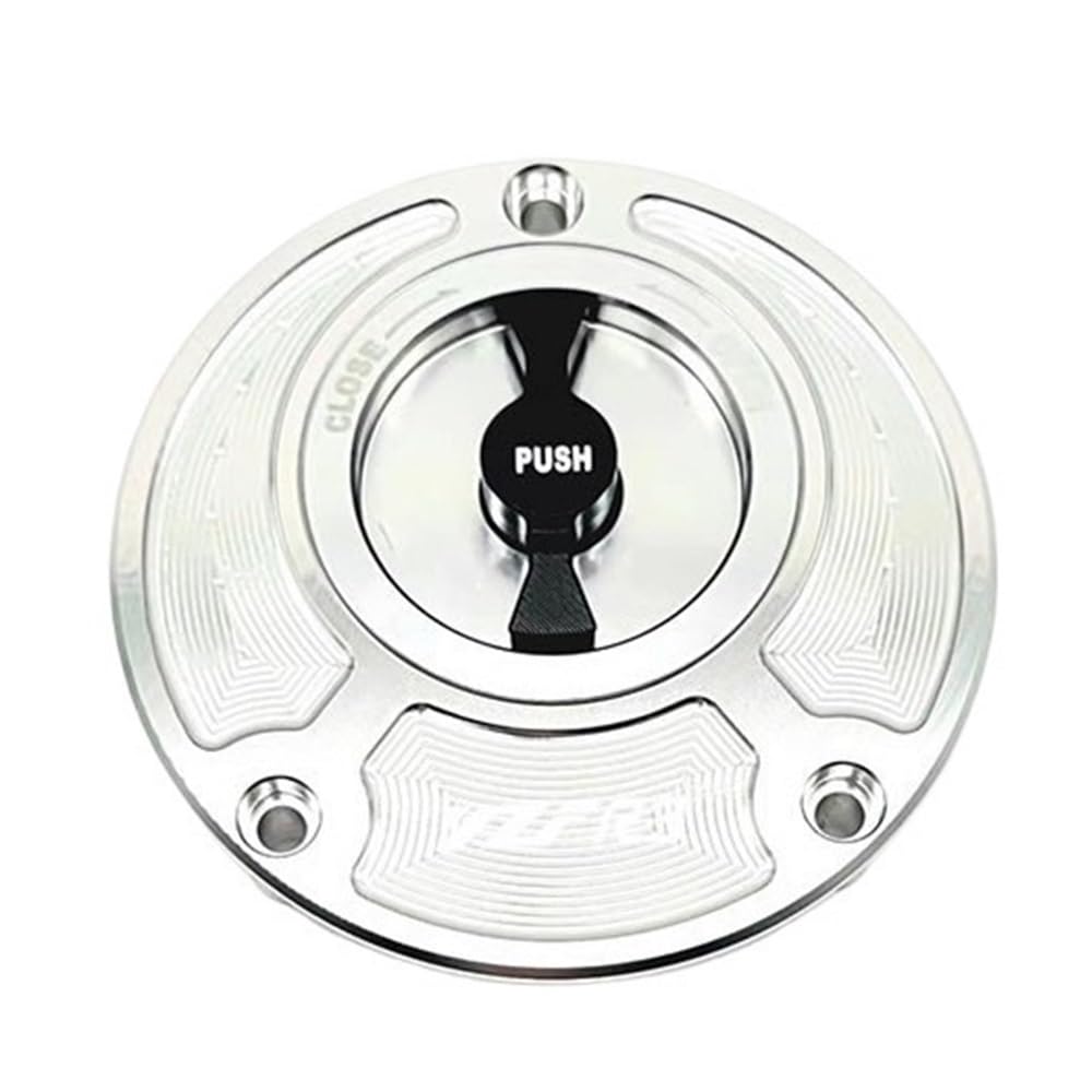 Motorrad Tankdeckel Für Ya&maha R3 2014 2015 Kraftstoff Tankdeckel Abdeckung Benzin Abdeckung Flüssigkeit Reservoir Cove Keyless Motorrad Zubehör von LIDWF