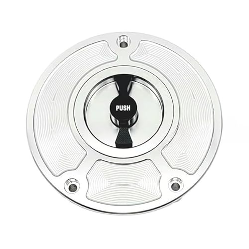 Motorrad Tankdeckel Keyless Motorradzubehör Kraftstofftankdeckelabdeckung Benzinabdeckung Für YA&MAHA MT-01 MT-03 MT07 MT-09 MT-10 MT-25 MT125 von LIDWF