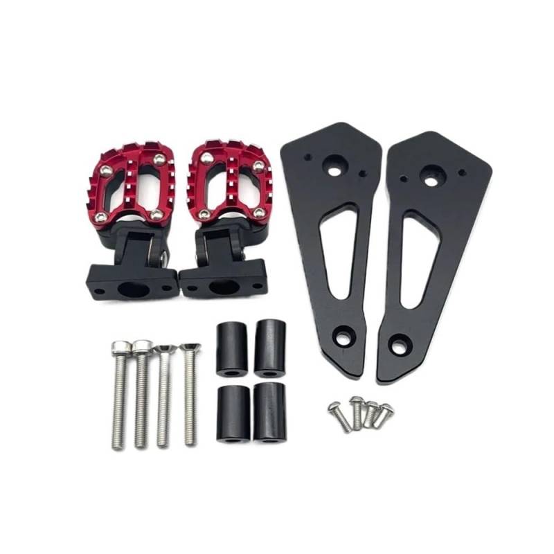 Universell Fußrasten Fit Für X-ADV 750 XADV750 X ADV 750 2021 2022 Motorrad Fußrasten Pedal Passagier Fußrastenanlage Hinten Fuß Stehen Fußrastenanlage Fußstütze von LIDWF