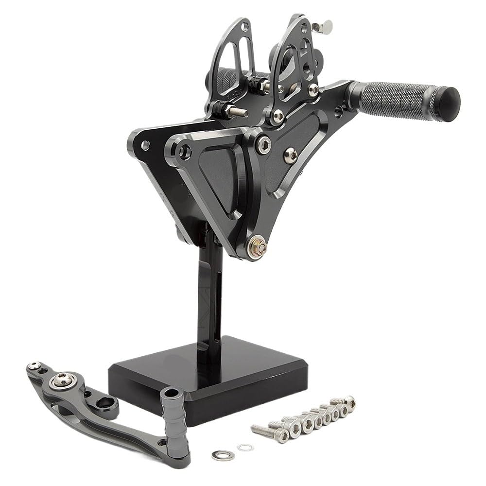 Universell Fußrasten Für BU&ELL XB9S XB12S XB9R XB12R Aluminium Motorrad Fußrastenanlage Fußrasten Pedal Fuß Peg Einstellbare Fußstütze Hinten Set Fußstütze von LIDWF