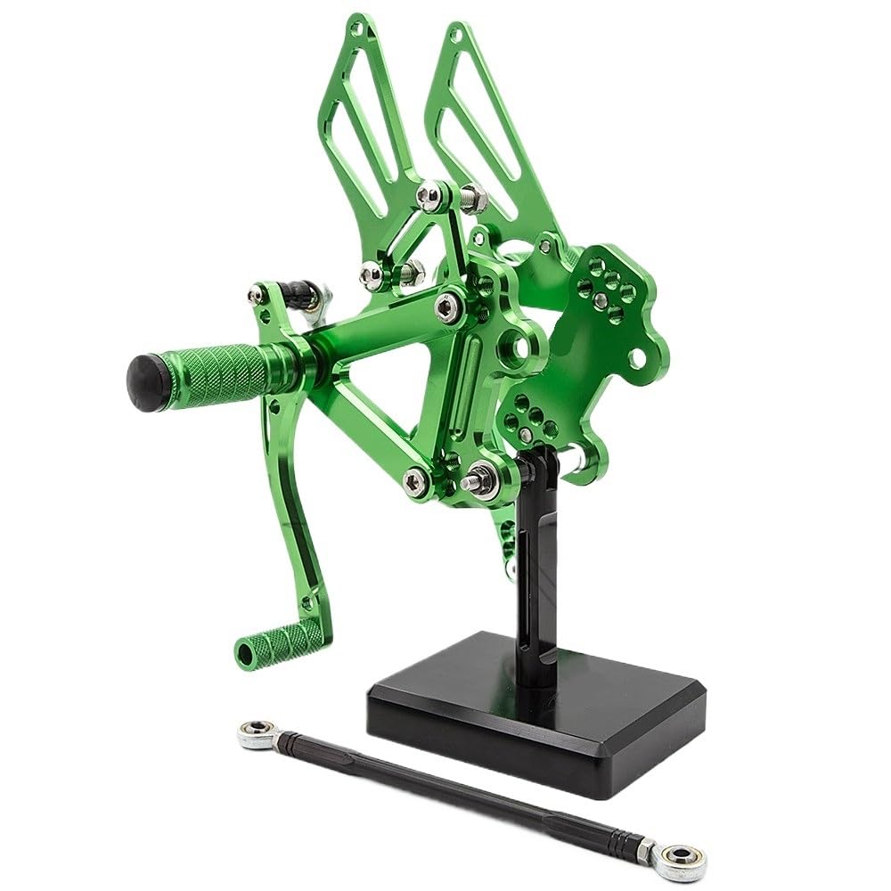 Universell Fußrasten Für Für NI&nja ZX6R ZX636 1998-2002 Motorrad Fußrastenanlage Fußstütze Fußrasten CNC Aluminium Legierung Pedal Fußrasten Fußrastenanlage Hinten von LIDWF