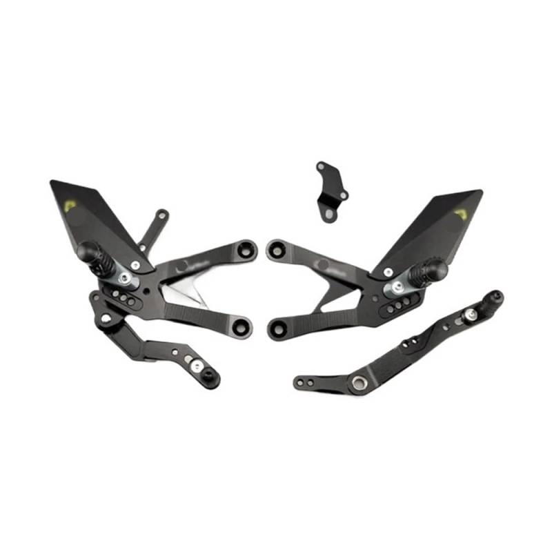 Universell Fußrasten Für Ya&maha YZF R1 2022 YZF-R1 YZFR1 2015-2022 Hinten Sets Erhöhen Pedal Einstellbare Fußrastenanlage Fußrasten Schalthebel Bremse Kit von LIDWF