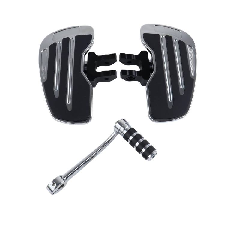 Universell Fußrasten Fußstütze Fahrer Peg Pedal Installation Kit Modifizierte Vordere Pedale Alumi Motorrad Zubehör Für R18B R18TC von LIDWF