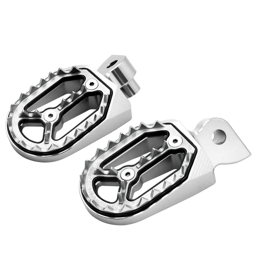 Universell Fußrasten Motorrad CNC Fuß Peg Pedal Fußstütze Für YA&MAHA YZ 85 125 250 YZ85 YZ125 YZ250 WR250F WR 250F 1999-2015 YZ450F 2004-216 von LIDWF