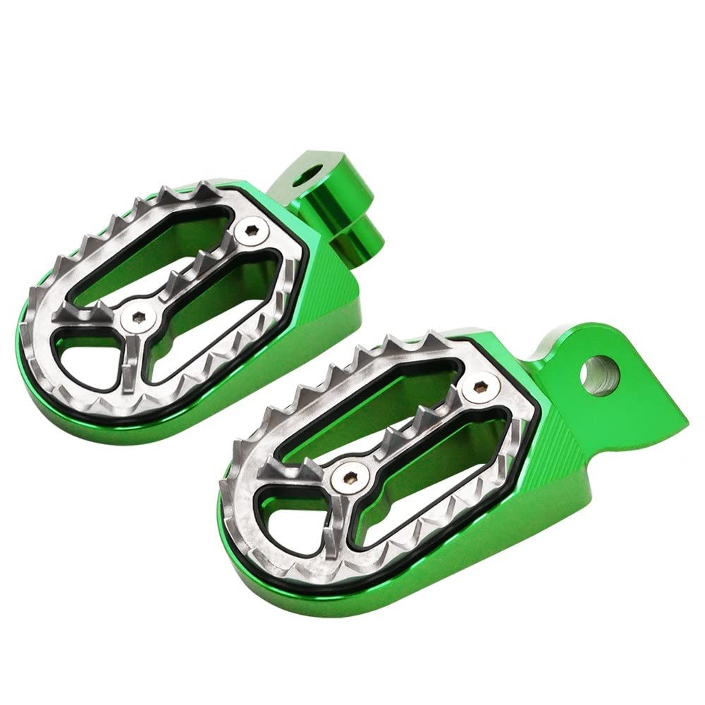 Universell Fußrasten Motorrad CNC Fuß Peg Pedal Fußstütze Für YA&MAHA YZ 85 125 250 YZ85 YZ125 YZ250 WR250F WR 250F 1999-2015 YZ450F 2004-216 von LIDWF