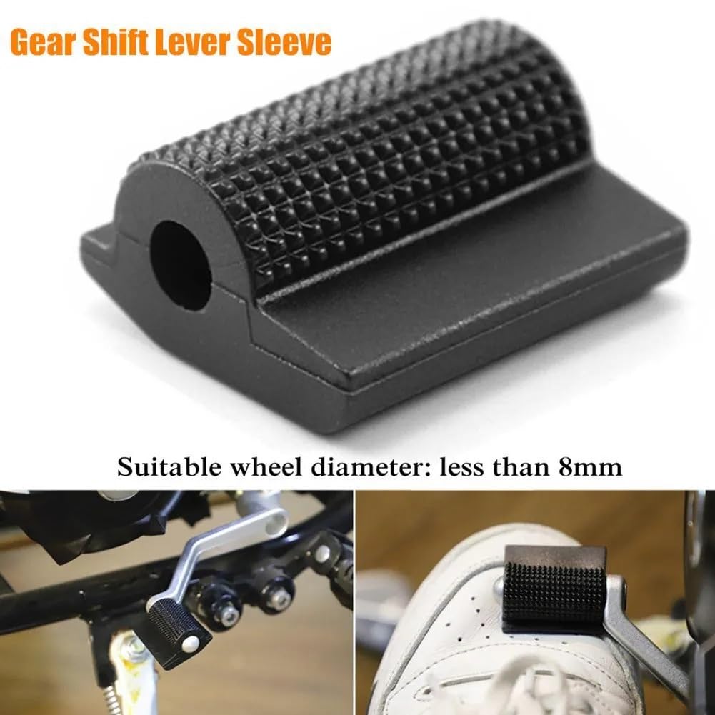 Universell Fußrasten Universal Motorrad Shift Schalthebel Pedal Gummi Abdeckung Schuh Schutz Fuß Für Ka&wasaki Schutz Fuß Peg Kappe von LIDWF