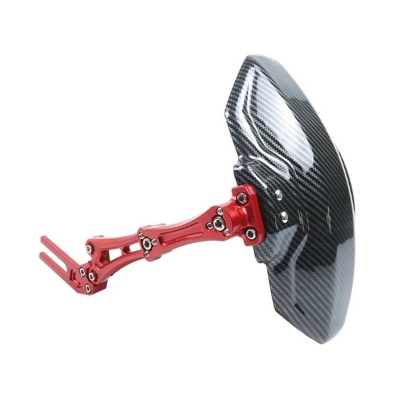 hinterer Motorrad Schutzblech Motorrad Kotflügel Schutz Motorrad Zubehör Universal Hinterrad Abdeckung Schlamm Spritzschutz Aluminium Hinteren Kotflügel von LIDWF