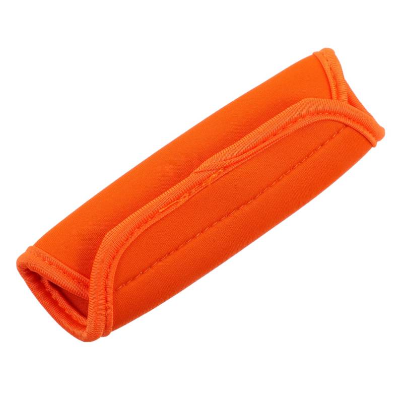 LIFKOME Armlehnenschutz Taschenriemen Reisekoffer Grifftasche Gepäckbommeln Für Koffer Gepäckverpackung Koffergriffabdeckung Aufkleber Ziehen Um Fall Liefert Schnallen Aus Neopren Orange von LIFKOME