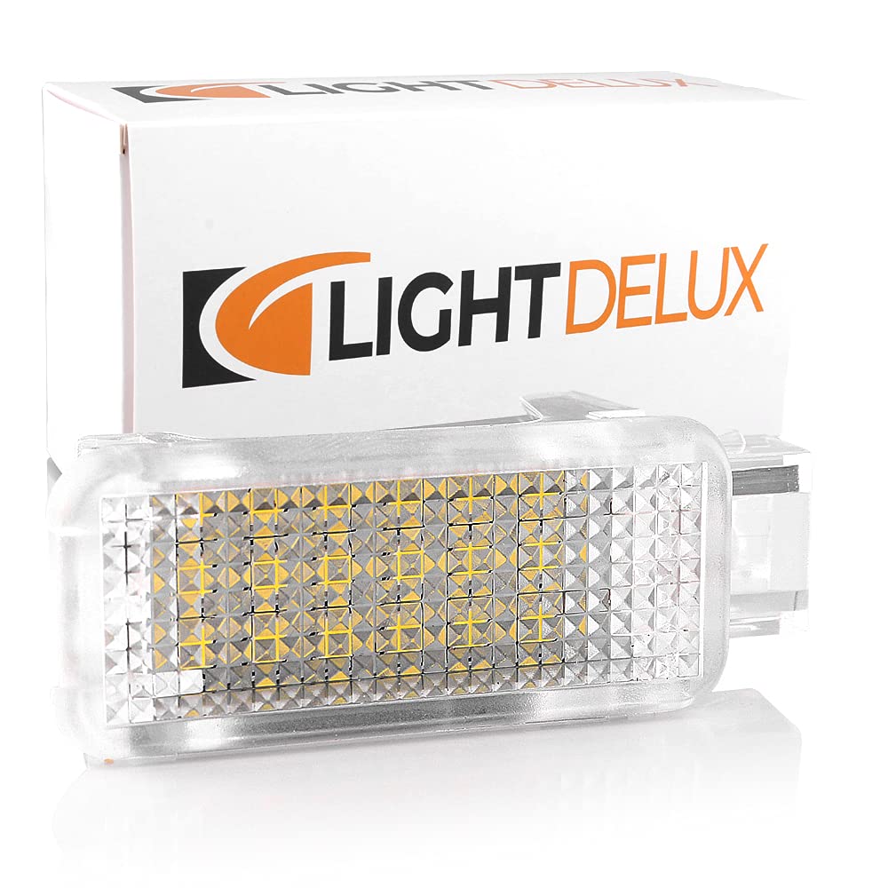 LIGHTDELUX 1x LED Fußraumbeleuchtung Kofferraumbeleuchtung Türeinstiegsleuchten Schminkspiegel Handschuhfach V-030904 von LIGHTDELUX