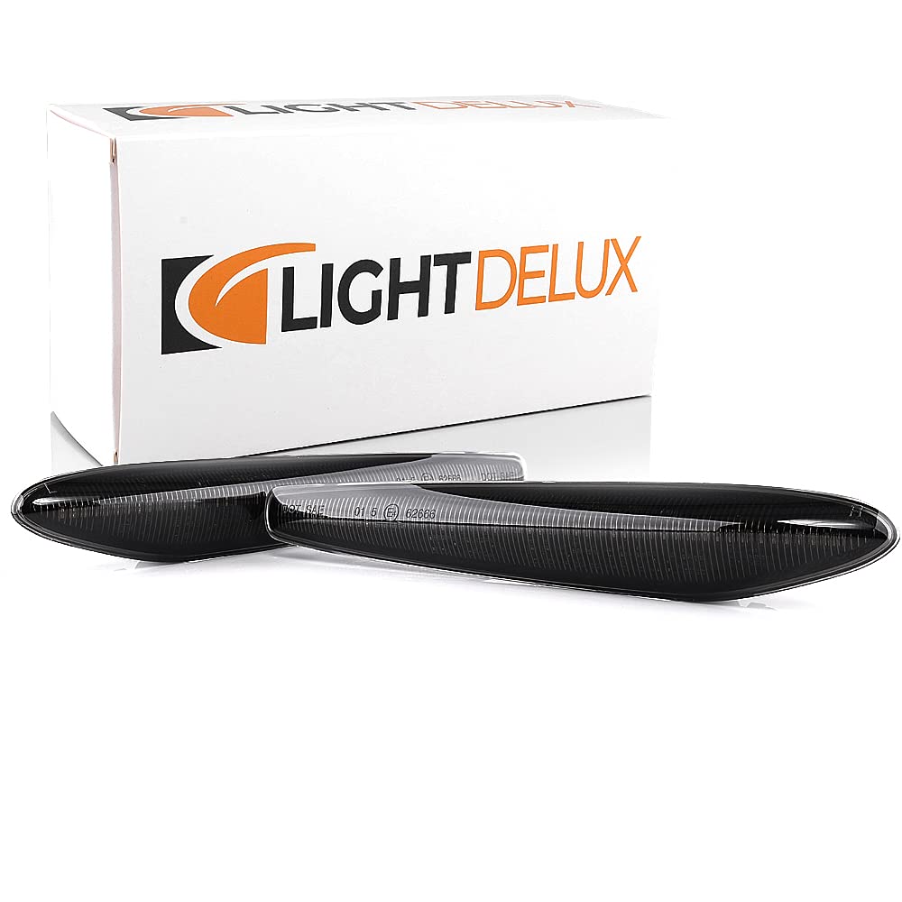 LIGHTDELUX Ersatz für LED Blinker Seitenblinker Blinkleuchte Kotflügel-Blinker kompatibel mit ALFA ROMEO 159 (939_) V-174210 von LIGHTDELUX