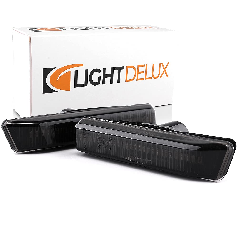 LIGHTDELUX Ersatz für LED Blinker Seitenblinker Blinkleuchte kompatibel mit BMW 3 (E36) BMW X5 (E53) V-170196 von LIGHTDELUX