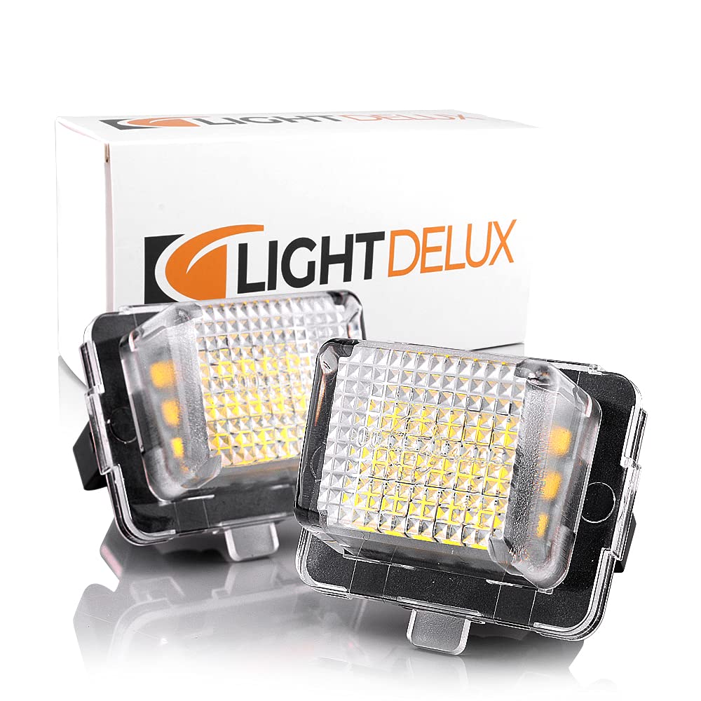 LIGHTDELUX LED Kennzeichenbeleuchtung Canbus Module mit E-Zulassung V-030203 von LIGHTDELUX