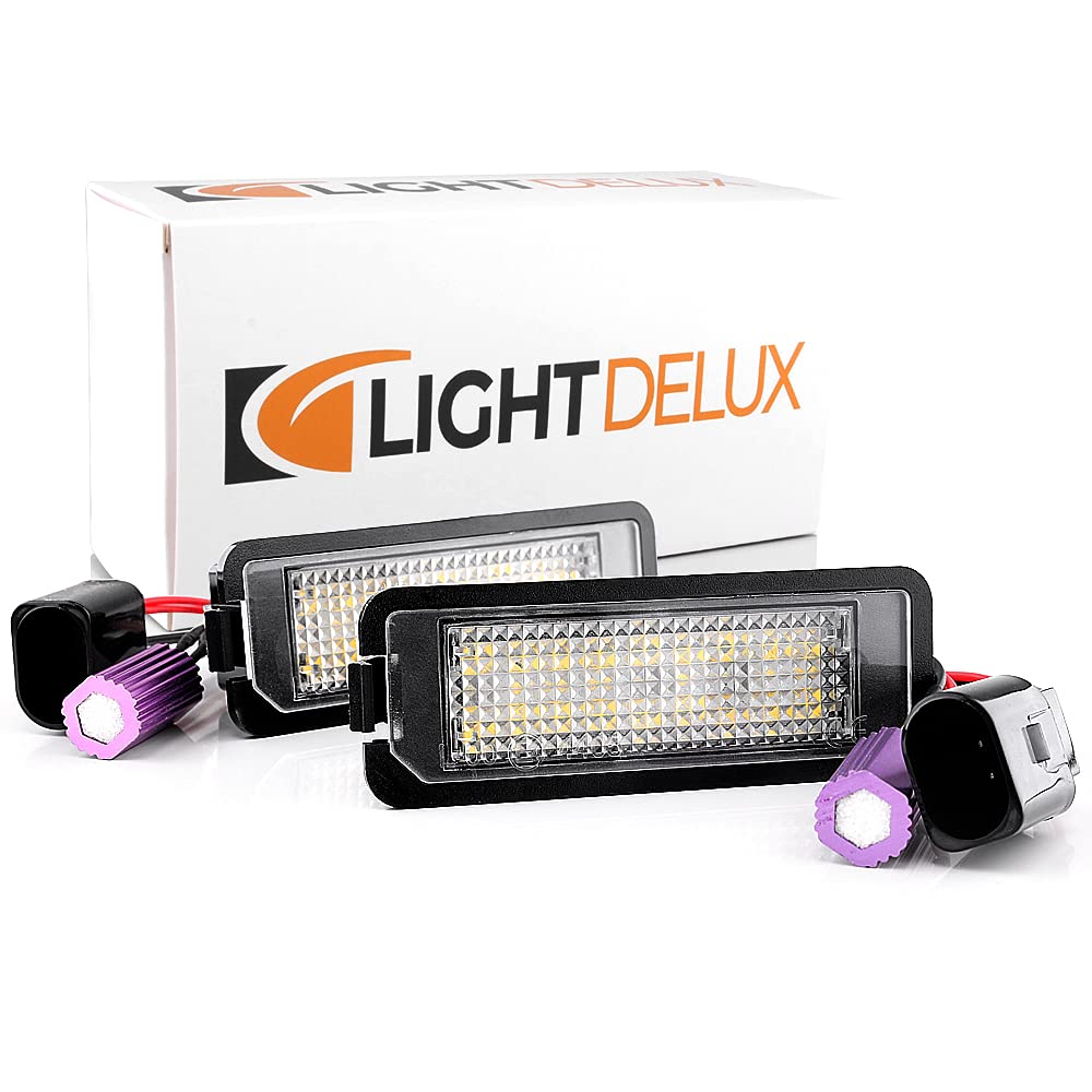 LIGHTDELUX LED Kennzeichenbeleuchtung Canbus Module mit E-Zulassung V-030601 von LIGHTDELUX