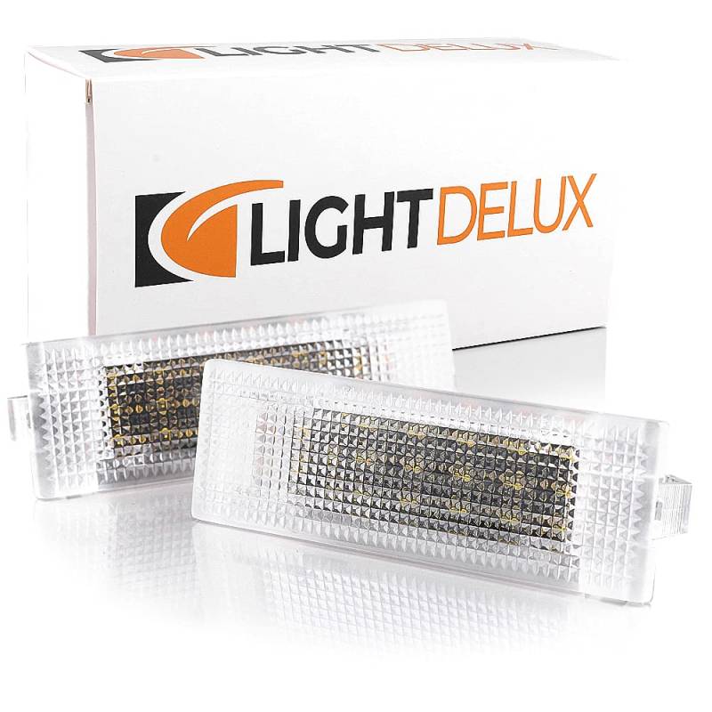 LIGHTDELUX LED Kofferraumbeleuchtung Innenraumbeleuchtung PLUG&PLAY ohne Fehlemeldung V-034405 von LIGHTDELUX