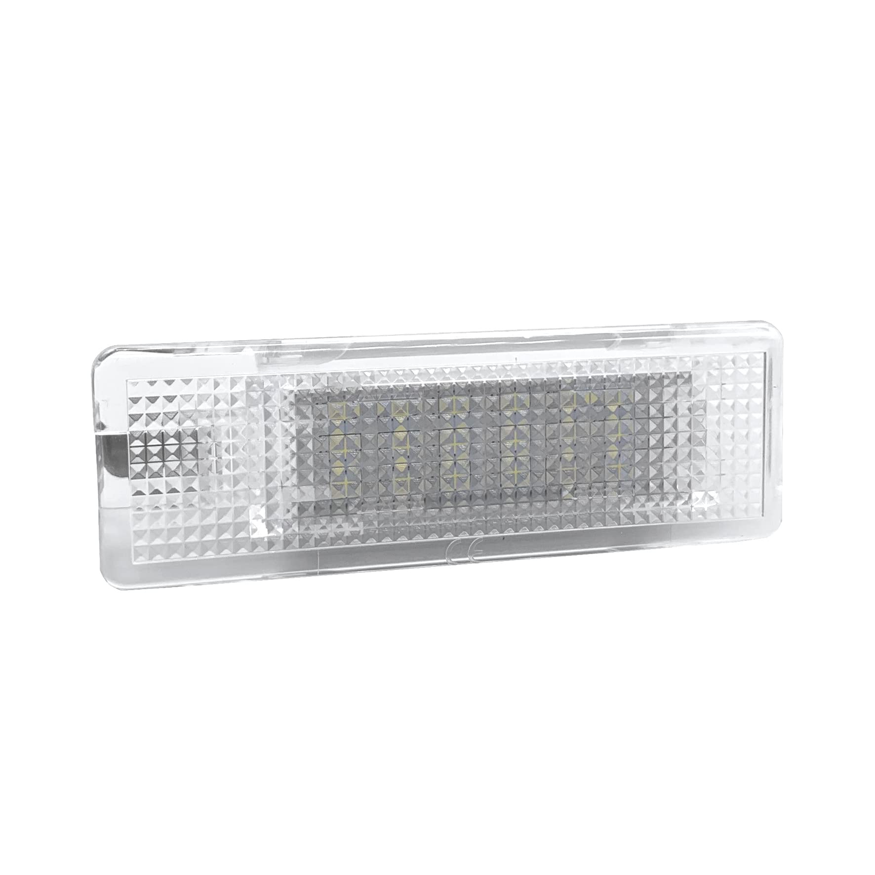 LIGHTWORLD24 LED Kofferraumbeleuchtung Xenon Weiß ohne Fehlermeldung Kofferraum Kofferraumleuchte Beleuchtung 18 SMD Kompatibel/Ersatz für VW und SEAT von LIGHTWORLD24 Welt der Lichter