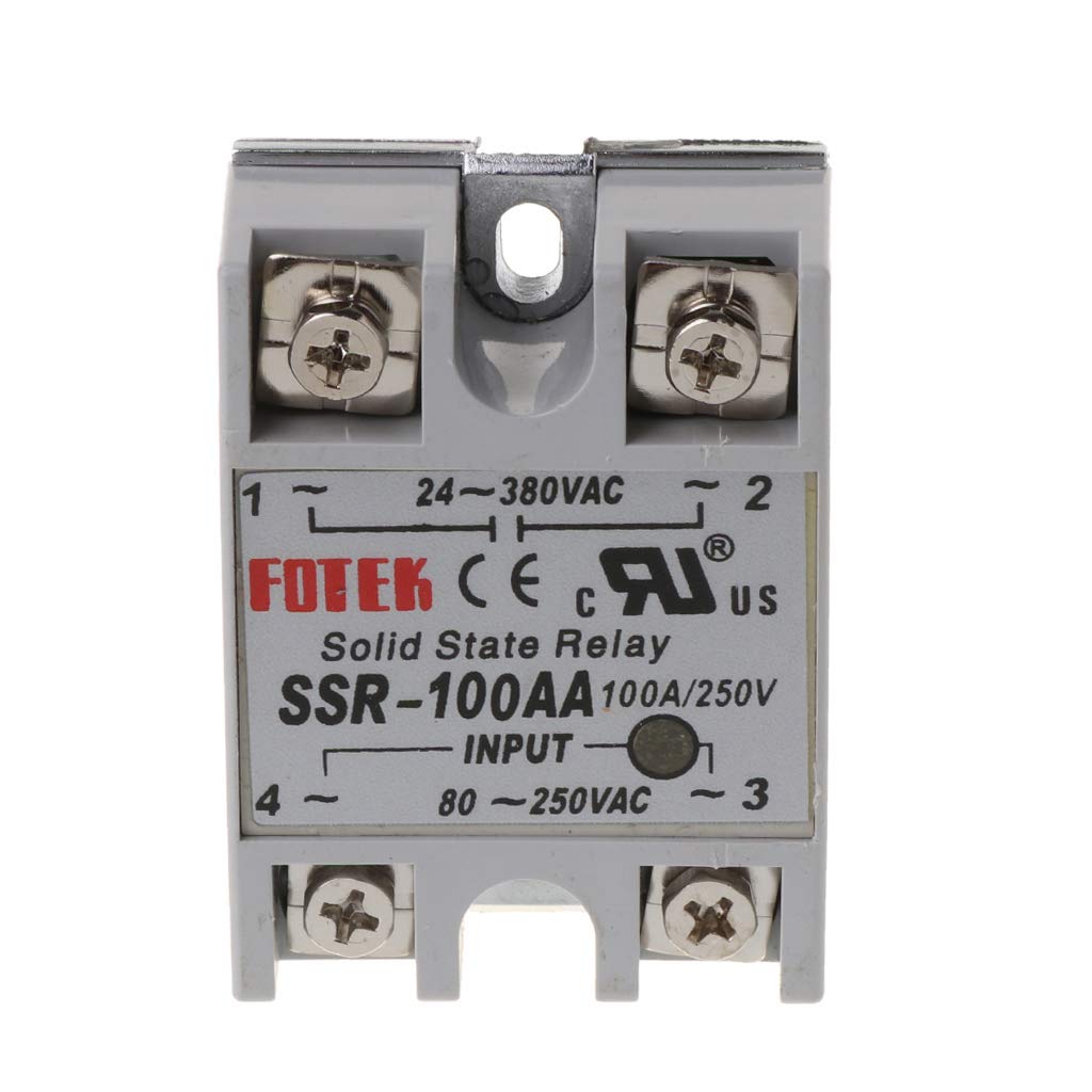 SSR-100AA Einphasig mit AC-AC Weiß für Schalenwiderstandsregler von LIGSLN