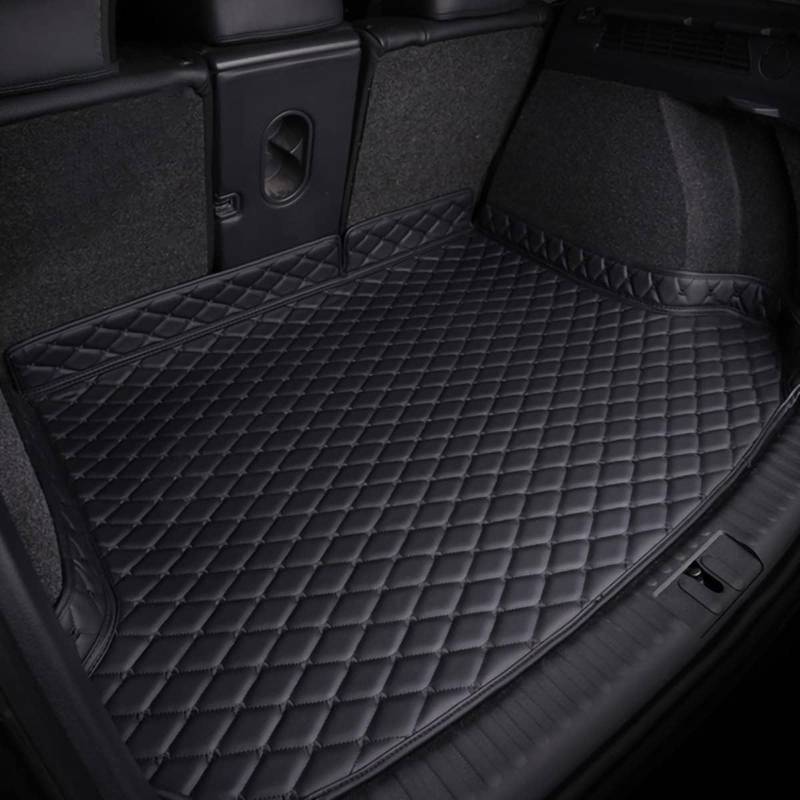 Kofferraum Schutzmatte für Volvo XC90 7seats 2010-2022, Passgenaue Kofferraumwanne Wasserdicht rutschfest Schmutzabweisend Auto ZubehöR,Black-Plus von LIHLIOUZDM