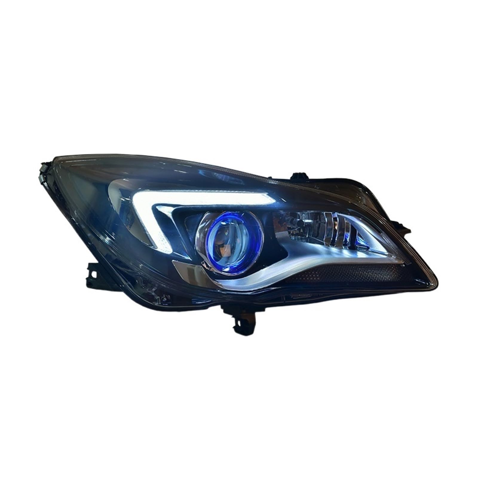 Auto Styling Kompatibel for Buick Regal 2014-2016 Scheinwerfer LED Scheinwerfer DRL Objektiv Doppel Strahl HID Xenon Auto zubehör(6000K,35W) von LIINYTG