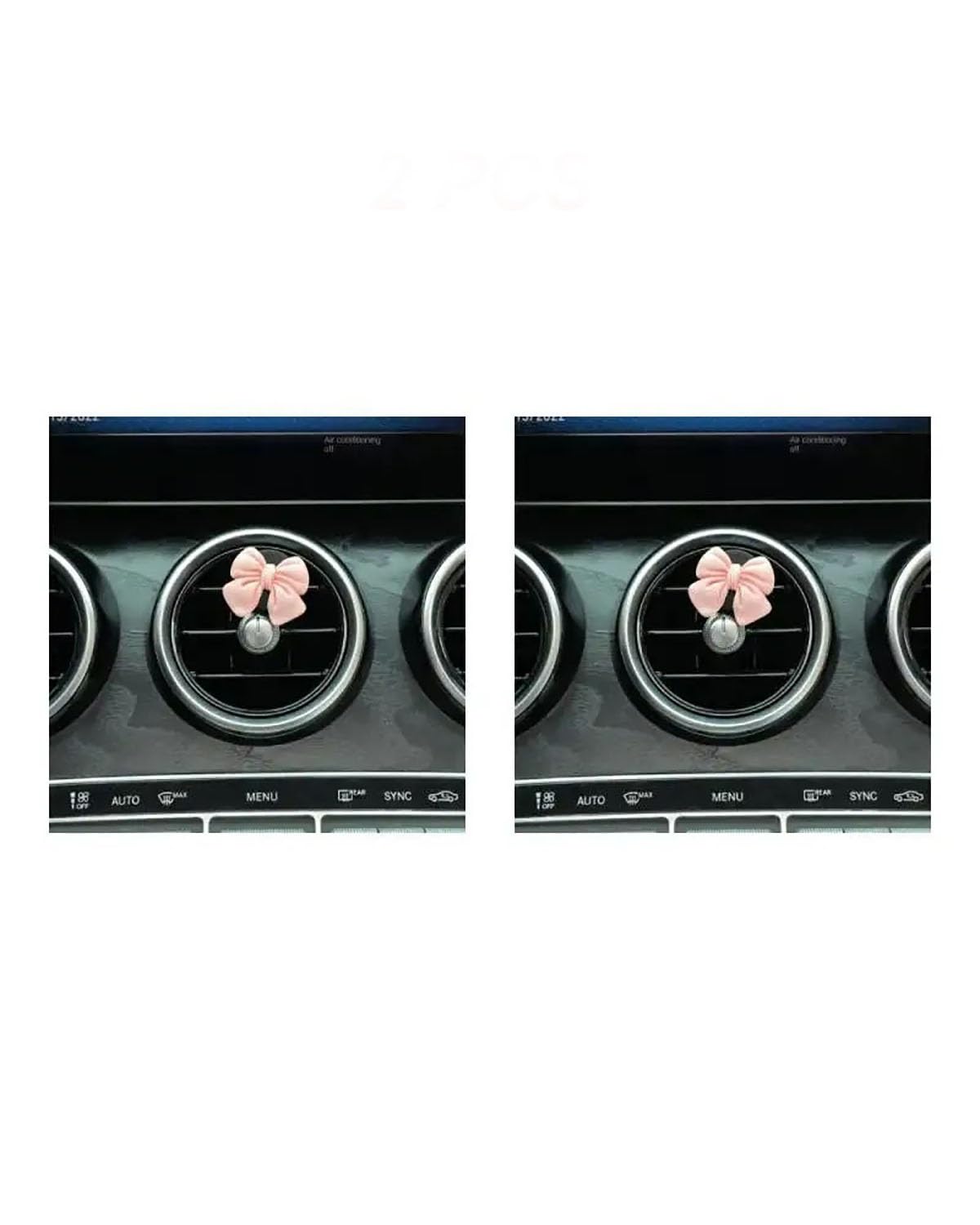 Auto ZubehöR Innenraum Deko 1/5 Pack Auto Klimaanlage Ersatz Duft Air Outlet Lufterfrischer Aromatherapie Auto Parfüm Auto Zubehör Auto Dekoration Innenraum(Style A 2pcs) von LIJHGFFA