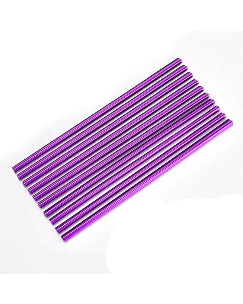 Auto ZubehöR Innenraum Deko 10 stücke Auto Klimaanlage Outlet Moulding Trim Dekor Streifen Zubehör Lufterfrischer Dekoration Lieferungen Auto Dekoration Auto Dekoration Innenraum(10PCS Purple) von LIJHGFFA