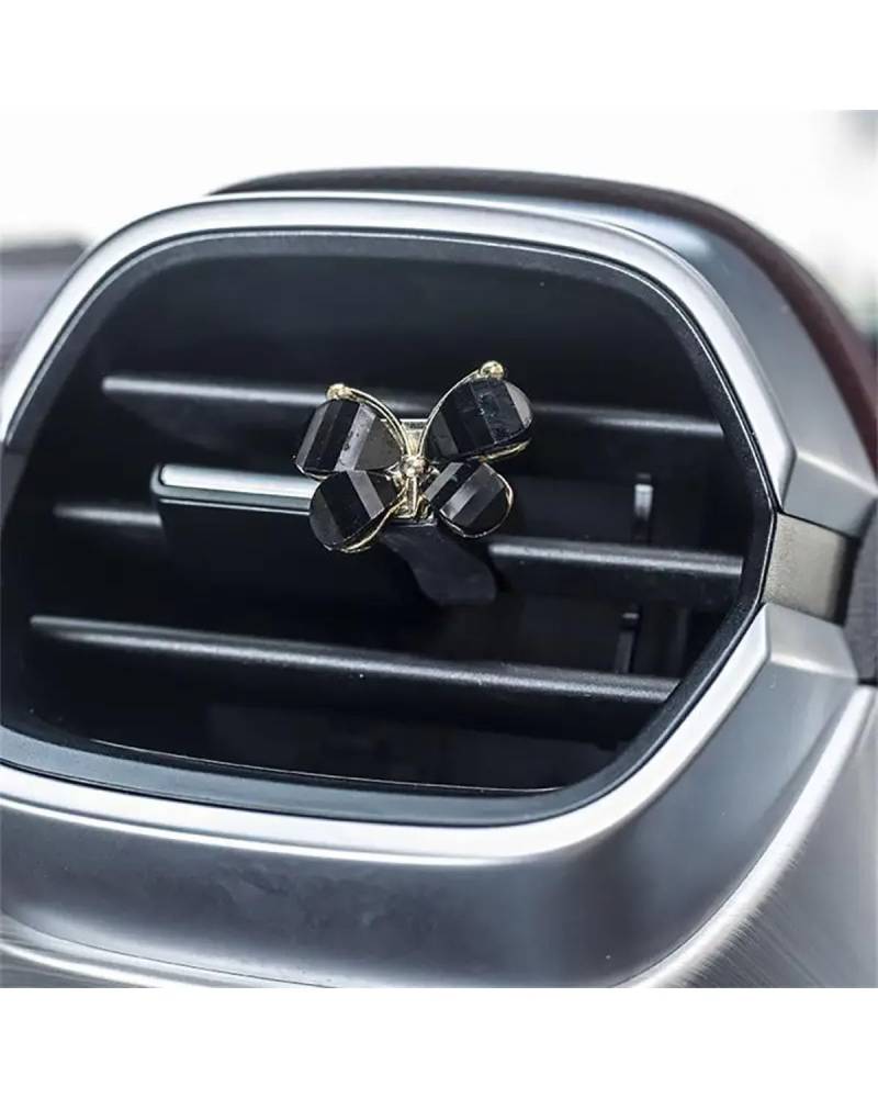 Auto ZubehöR Innenraum Deko 1pc Lufterfrischer Farbe Schmetterling Auto Air Outlet Perfum Duft Natürlichen Geruch Klimaanlage Aromatherapie Clip Auto Zubehör Auto Dekoration Innenraum(02) von LIJHGFFA