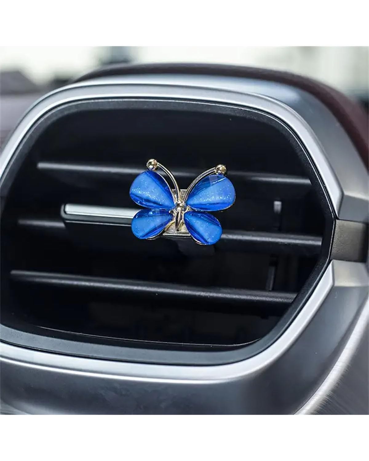 Auto ZubehöR Innenraum Deko 1pc Lufterfrischer Farbe Schmetterling Auto Air Outlet Perfum Duft Natürlichen Geruch Klimaanlage Aromatherapie Clip Auto Zubehör Auto Dekoration Innenraum(07) von LIJHGFFA