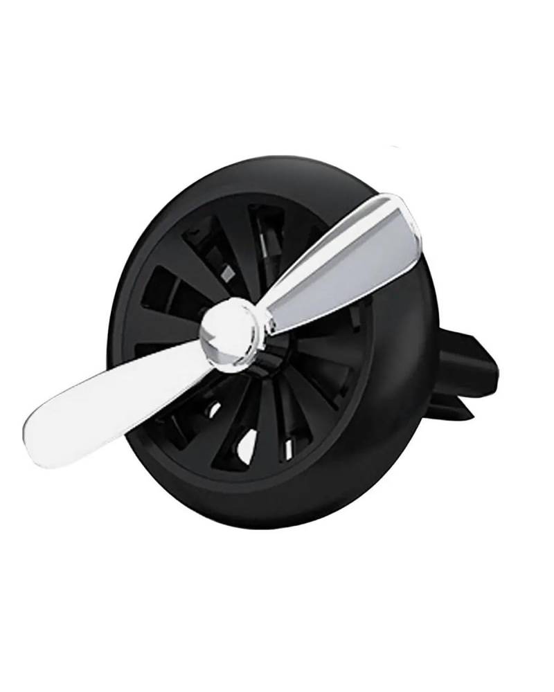 Auto ZubehöR Innenraum Deko Propeller Styles Lufterfrischer Air Vent Parfüm Lufterfrischer Auto Vent Outlet Parfüm Propeller Outlet Auto Parfüm Dekoration Auto Dekoration Innenraum(Black) von LIJHGFFA