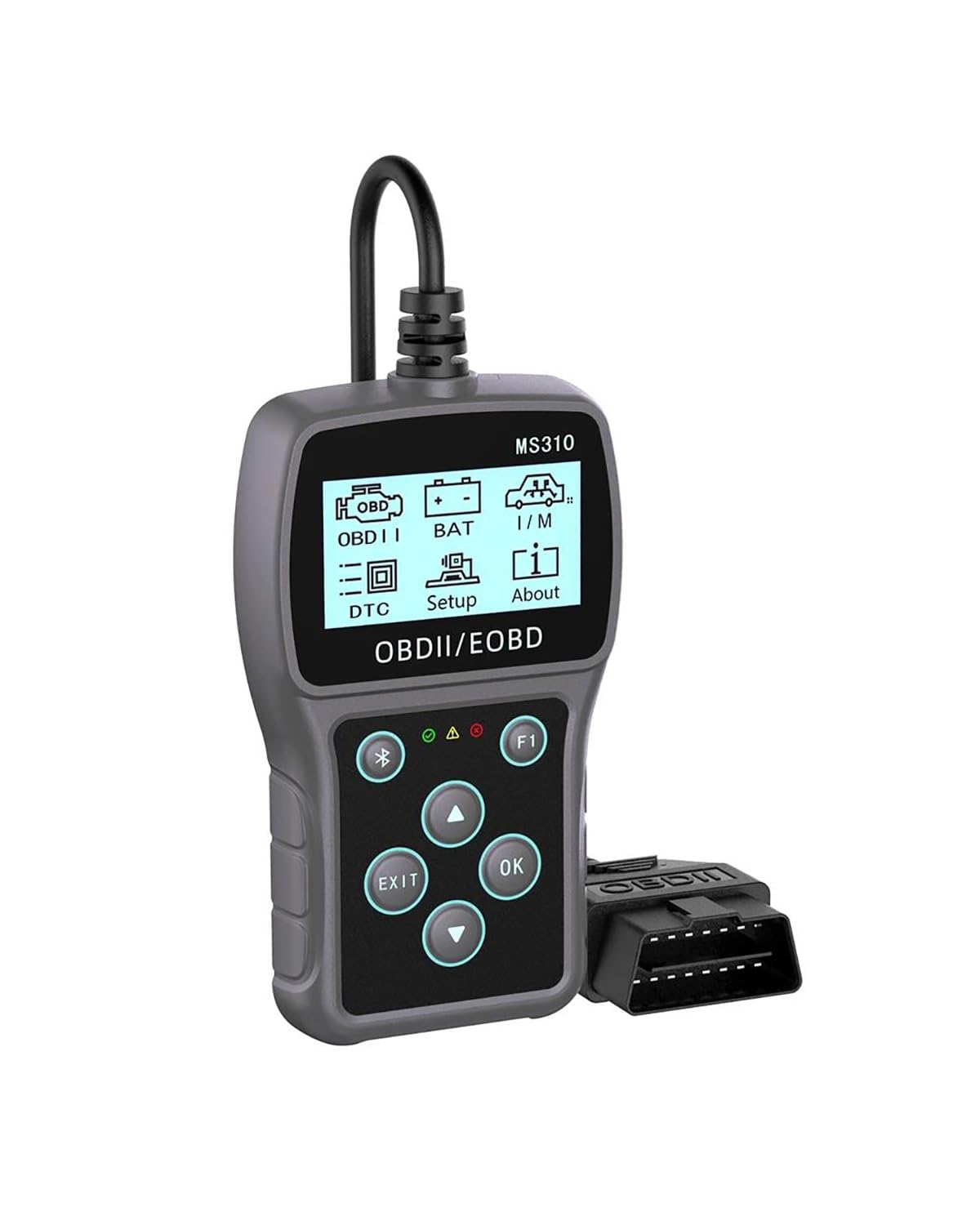 Diagnosegerät Auto Auto-Diagnose-Scan-Tool Klare Löschcodes OBDII-Scanner Funktioniert Für Auto MS310 Fahrzeug Mehrsprachig Obd2 Diagnosegerät von LIJHGFFA