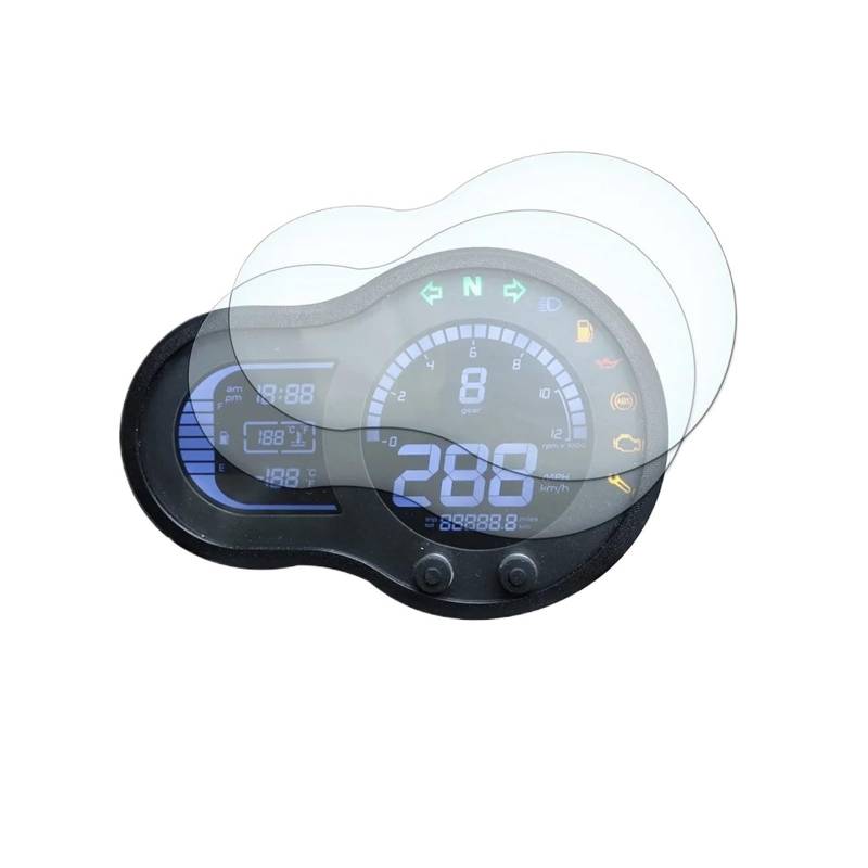 Displayschutzfolie Motorrad Für Benelli Für Leoncino 500 Motorrad Cluster Kratzschutz Film Dashboard Tacho Bildschirm Aufkleber Screen Protector von LIJHGFFA