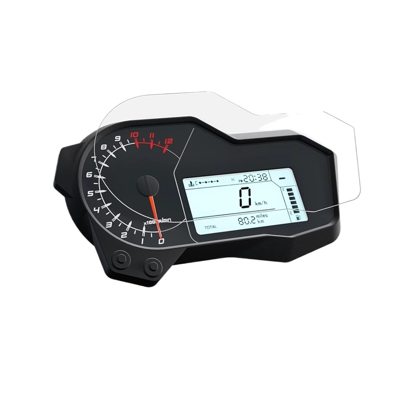 Displayschutzfolie Motorrad Für Benelli Für TRK 502 502x Motorrad Cluster Kratzschutz Film Dashboard Instrument Tacho Screen Protector Aufkleber Screen Protector von LIJHGFFA