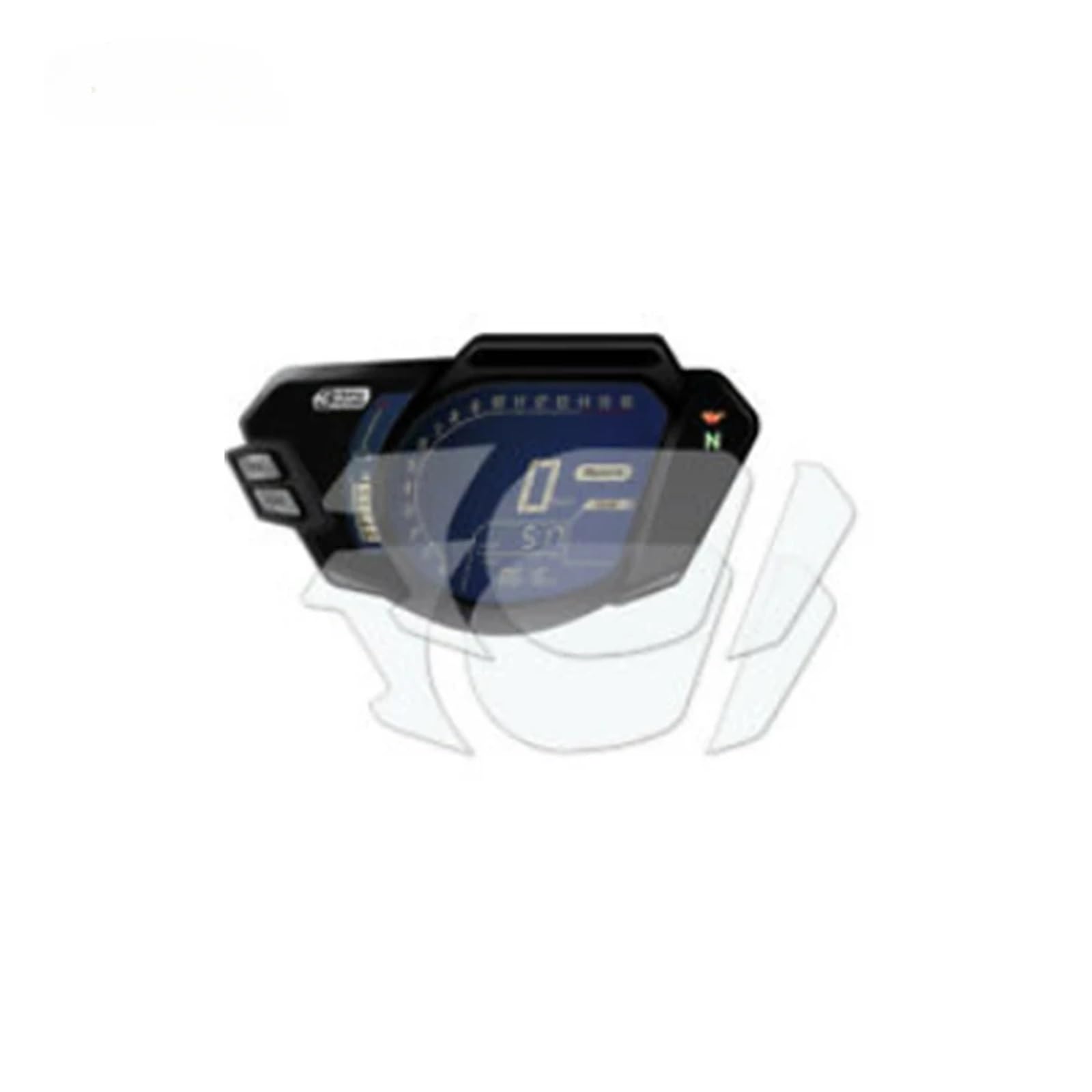 Displayschutzfolie Motorrad Für CBR250RR CBR 250RR 2017 2018 2019 2020 2021 2022 Motorrad Kratzschutzfolie Displayschutzfolie Aufkleber Instrument Tacho Screen Protector von LIJHGFFA