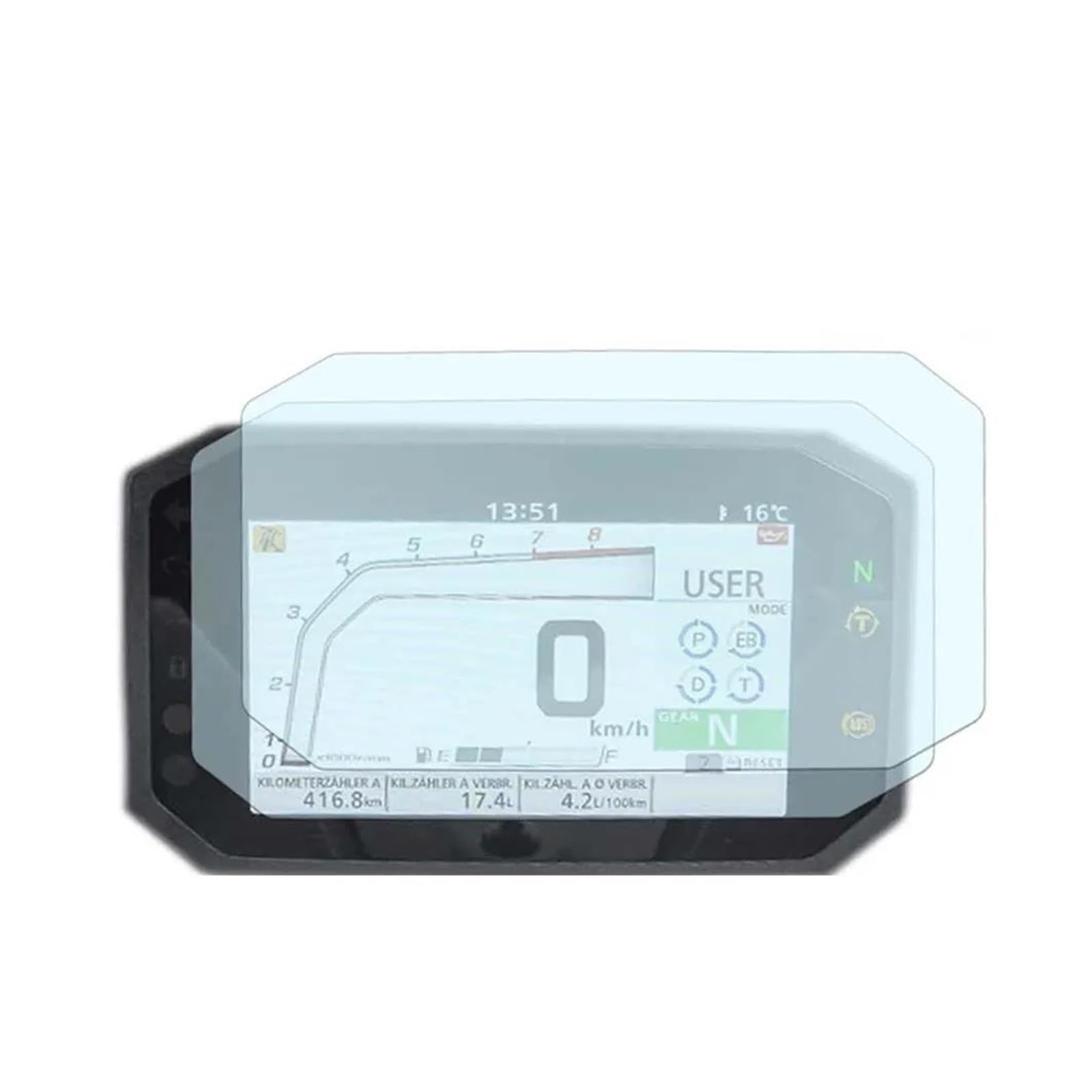 Displayschutzfolie Motorrad Für Forza 750 X Für ADV750 2021 Für XADV Für XADV 750 2022 2023 Cluster Scratch Schutz Instrument Film Armaturenbrett-Bildschirm Aufkleber Screen Protector von LIJHGFFA