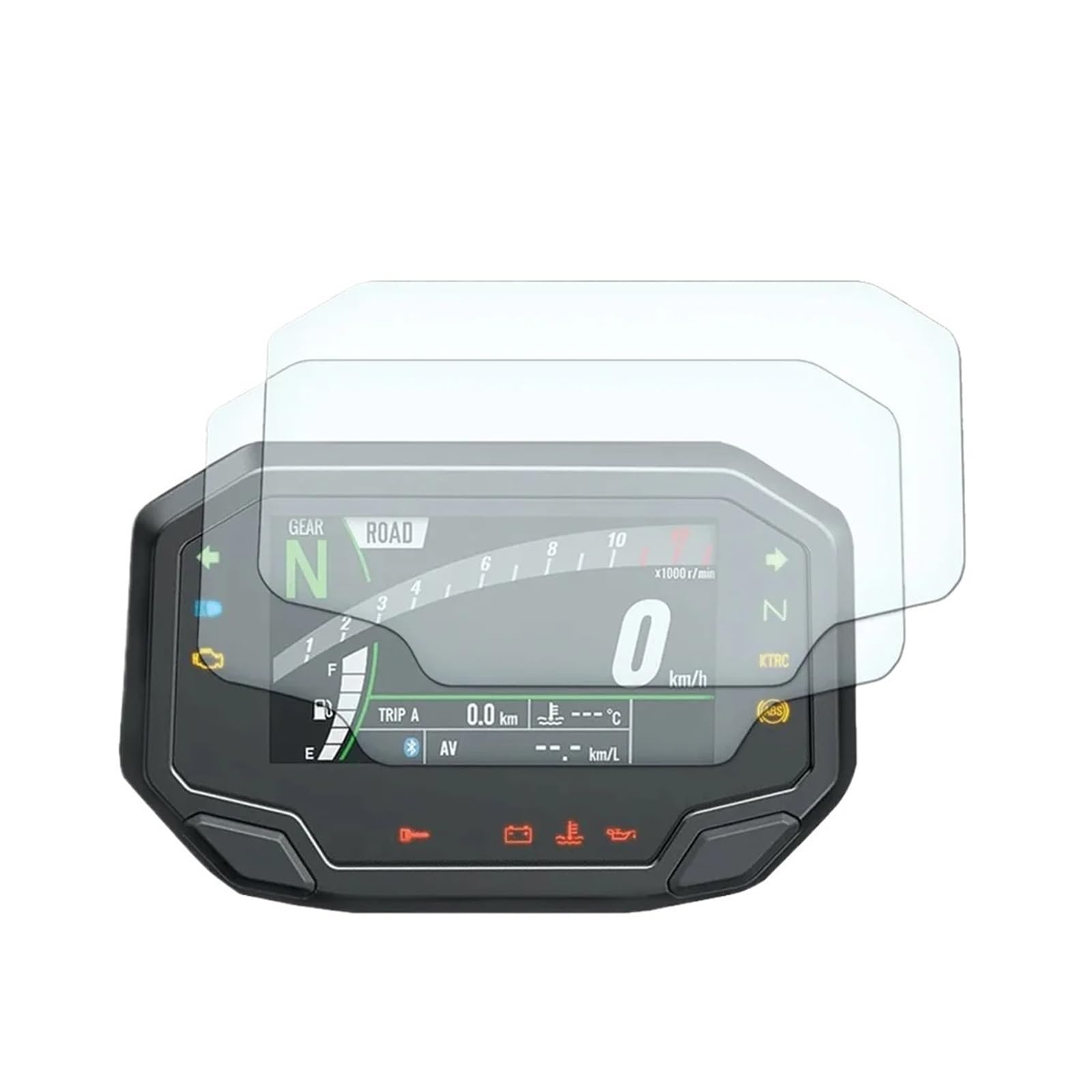 Displayschutzfolie Motorrad Für Ninja 1000SX Für Z900 Z 900 Ninja650 Motorrad Cluster Kratzschutz Film Instrument Tacho Displayschutzfolie Screen Protector von LIJHGFFA