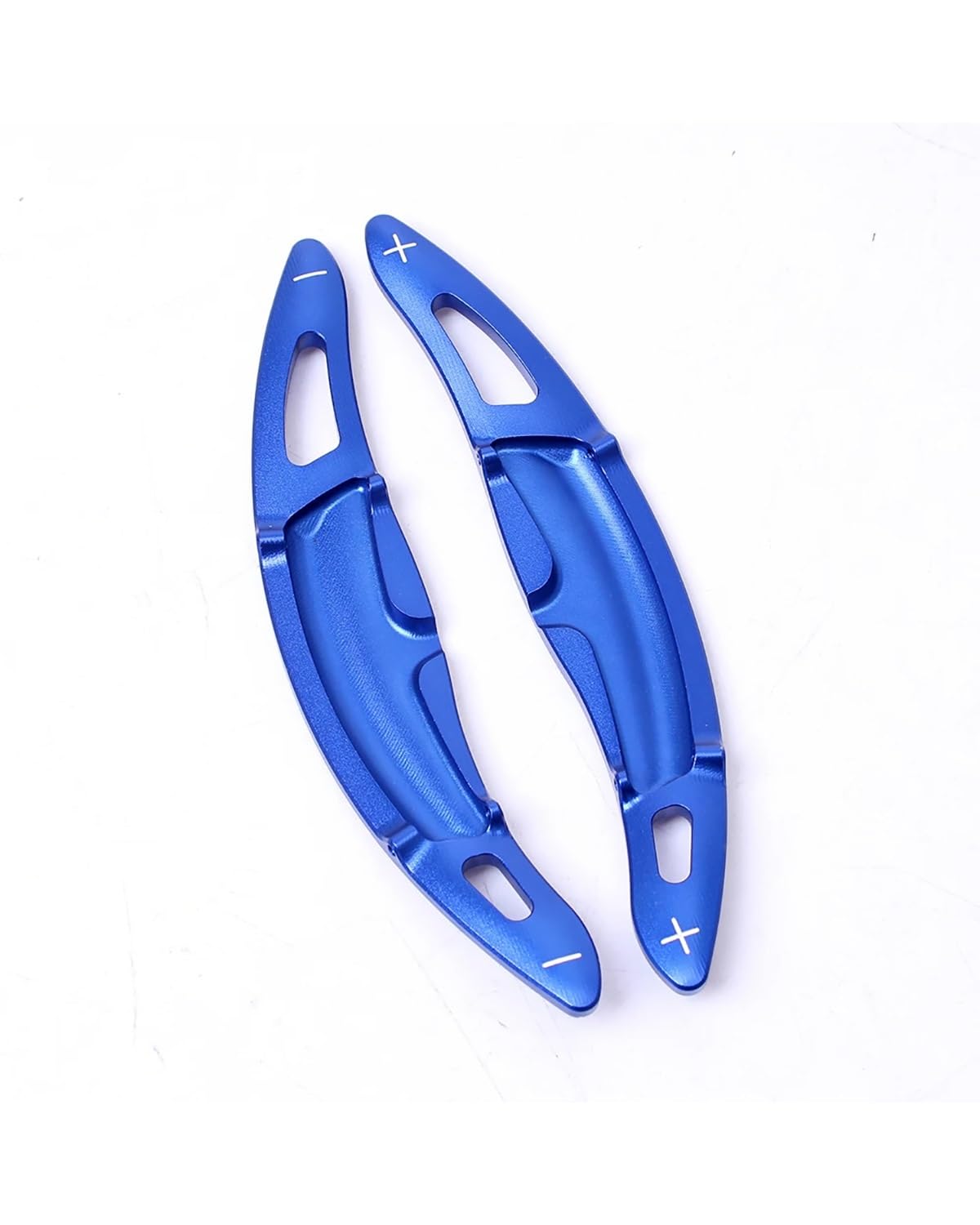 Schaltwippen 2 Pcs Aluminium Auto Lenkrad Schaltwippe Verlängerung Für Cayenne Für 911 Getriebe Verlängern Schalthebel Aufkleber Lenkradg Paddle(Blue) von LIJHGFFA