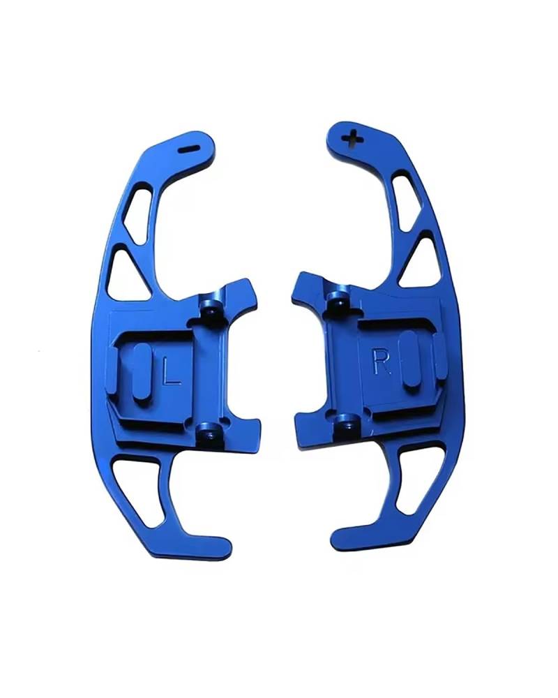 Schaltwippen Auto-Lenkrad-Schaltwippen-Schalthebel Erweitert Für Golf Für GTI Für GTD Für GTE Für MK7 Polo Für GTI 2014 2015-2019 2020 Lenkradg Paddle(Blue) von LIJHGFFA