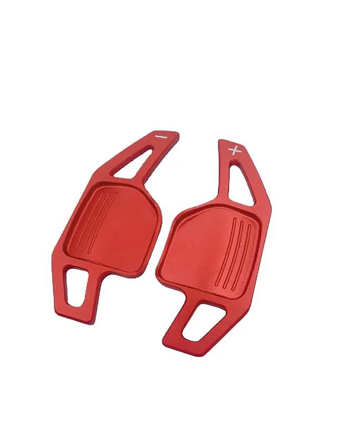 Schaltwippen Auto-Lenkrad-Schaltwippen-Verlängerung Für A3 Für A4L Für A5 Für A6L Für Q3 Für Q5 Für 8P R8 Für Sitzschaltaufkleber Lenkradg Paddle(Red) von LIJHGFFA