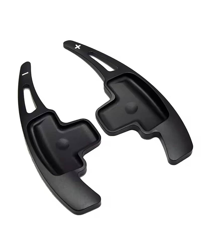 Schaltwippen Auto-Lenkrad-Schaltwippen-Verlängerungsschalter Für Benz Für A, B, E, GLK, GL, SL-Klasse, GLK, Für SLK, Für CLA, Für GLA Lenkradg Paddle(Black) von LIJHGFFA