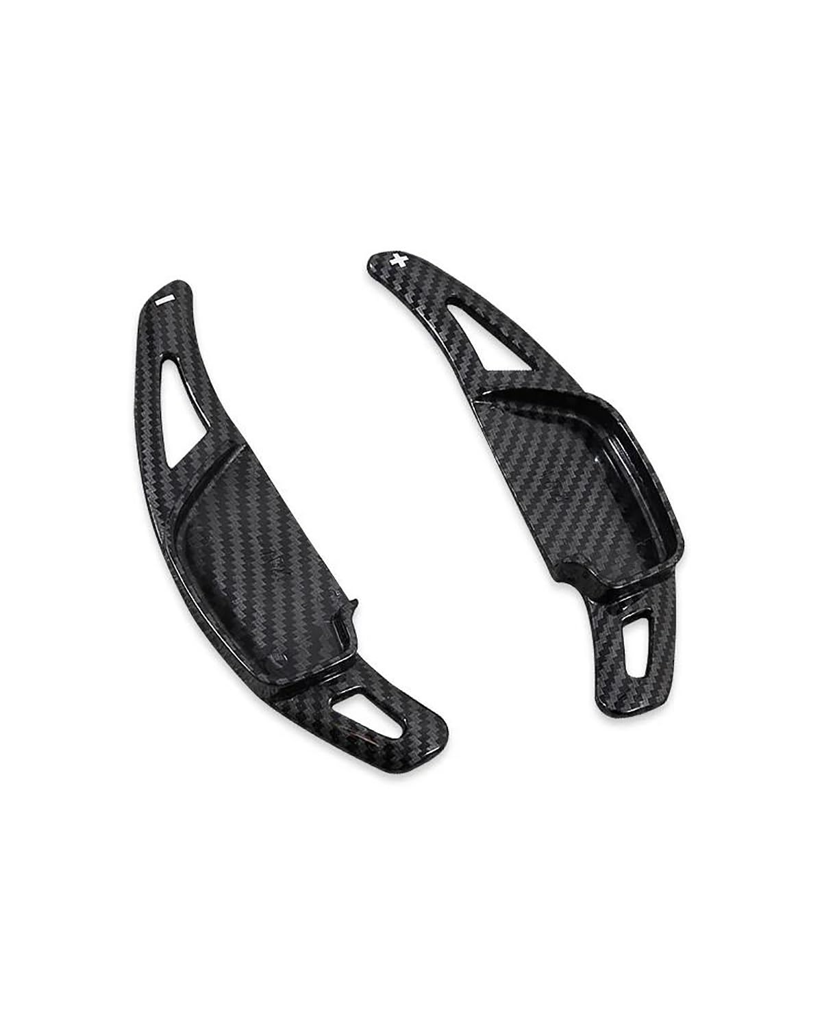 Schaltwippen Carbon Fiber Auto Lenkrad Paddle Shift Verlängerung Für Toyota Für Rav4 Für Camry Für Corolla Reiz Ralink Zelas Lavin Lenkradg Paddle(Carbon Black) von LIJHGFFA