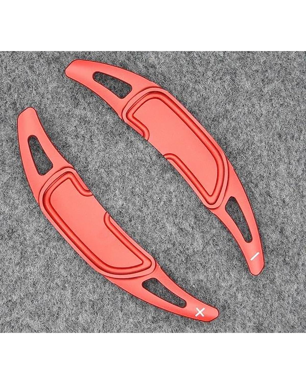 Schaltwippen Für Benz Für AMG Für GLA45 Für SL63 Für A45 Für C63 E63 S65 CLS6 W205 W213 W222 Autolenkrad-Schaltwippe Lenkradg Paddle(Red) von LIJHGFFA