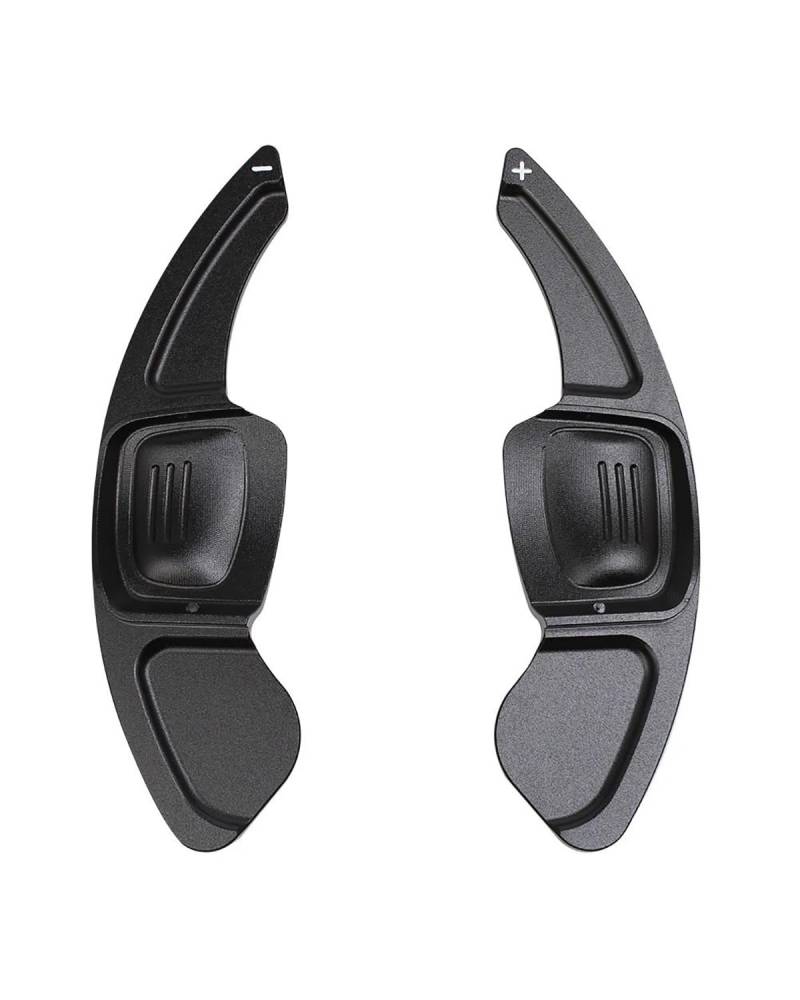 Schaltwippen Für MK2 Für Variant Für Golf7 Für Alltrack Für T-Cross Für Passat Auto Lenkrad Schaltwippen Shifter Verlängerung Lenkradg Paddle(Black) von LIJHGFFA